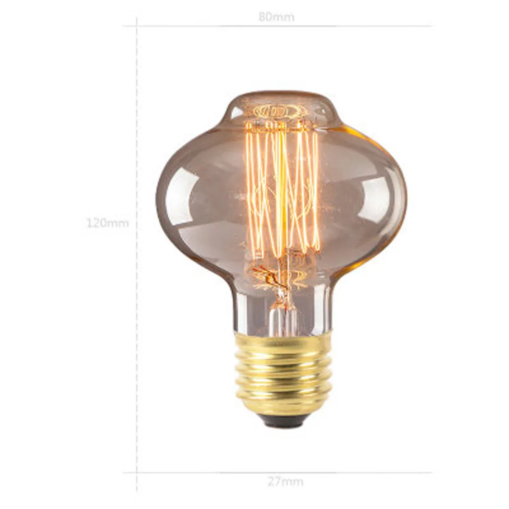

220V-240V Edison Bulb E27 Retro Lamp Vintage Light Bulb Incande Christmas Lighting Ampoule Led Maison