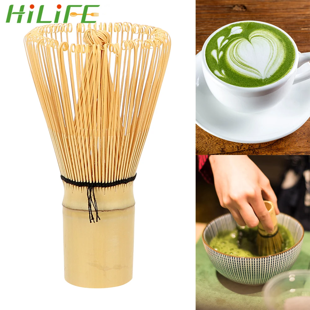 Hilife Чай щетка японский Церемония Бамбук Chasen Кухня аксессуары принадлежность для чая 100 Зеленый чай matcha венчик для пудры