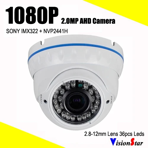 HD AHD 1080p 2.0mp sony imx322 motion sensor indoor outdoor analogue
