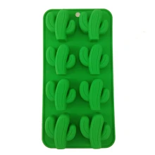 1 шт мультфильм творческая личность в форме растения силиконовая форма для льда DIY Фрукты кубики льда для Для летних вечеринок