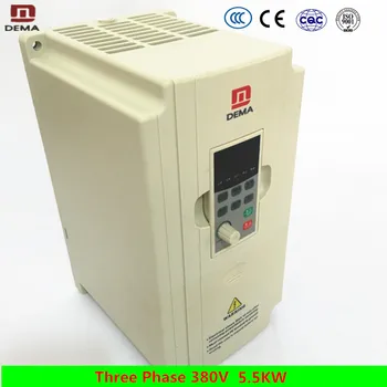 

DEMA Professional Manufacturer Of AC Drive Three Phase 380V 5.5KW 50HZ 60HZ VFD Frequency Inverter Variable Frequency Drive