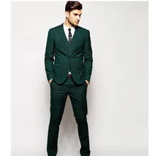 men’s suits Details about Custom Gray 3Pcs Slim Fit Groom Formal Occasion Ball Prom Men’s Wedding Suits (jacket + pants + vest)