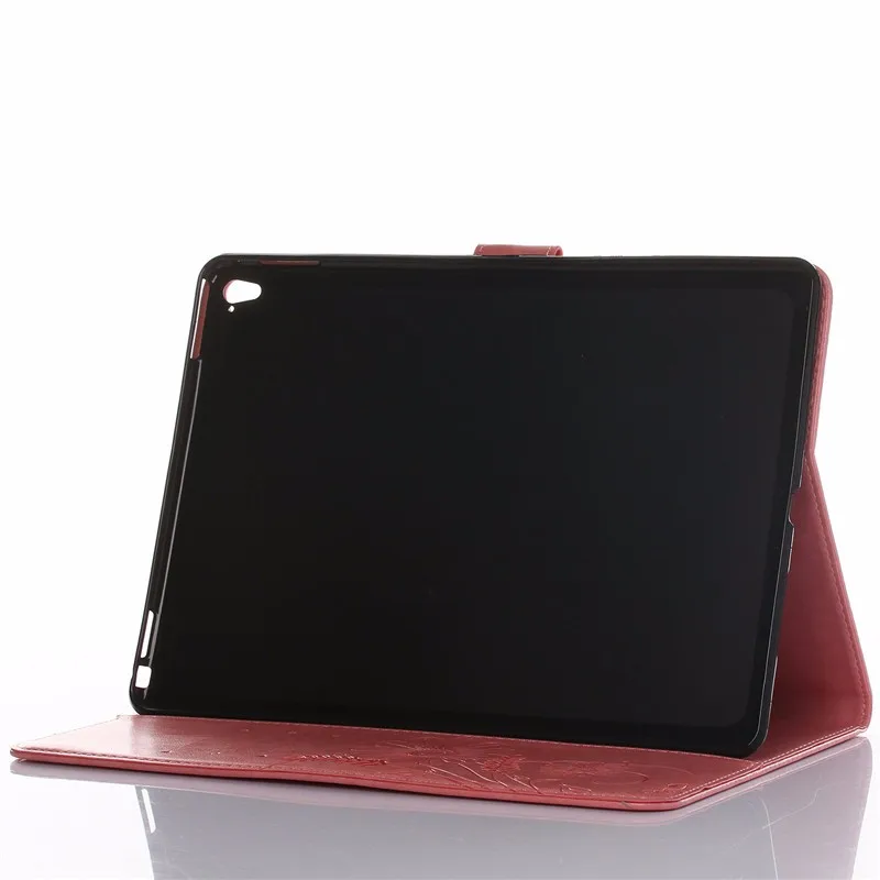 Роскошные Чехлы для планшетов Apple ipad pro 9,7 ''чехол бабочка цветок чехол из искусственной кожи с защелкой подставка с отделением для карт для ipad pro Mini