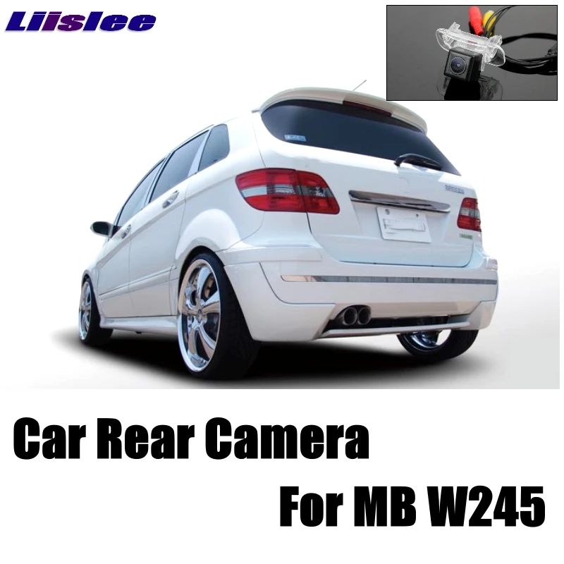 LiisLee Камера для Mercedes Benz B класс MB W245 B200 B180 B170 160 зеркало заднего вида со встроенной Камера для друзей | CCD+ RCA