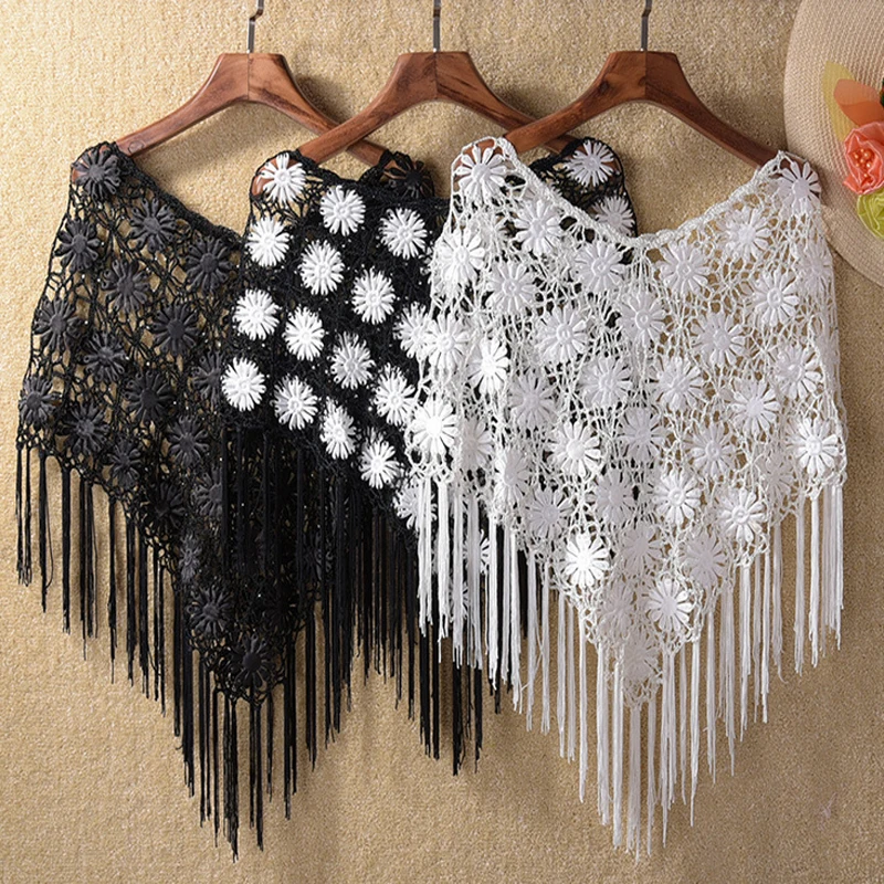 Online Get Cheap Crochet Flower Scarf -Aliexpress.com ...