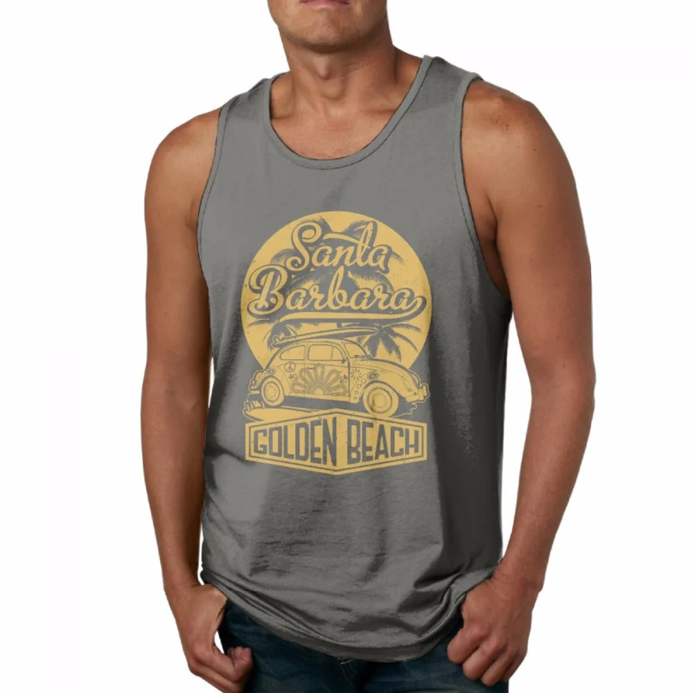 Pria Tank Tops Mode 100 Katun Merek Kaus Tanpa Lengan Santa Barbara Pria Tank Tops Mode 100 Katun Merek Kaus Tanpa Lengan Santa Barbara