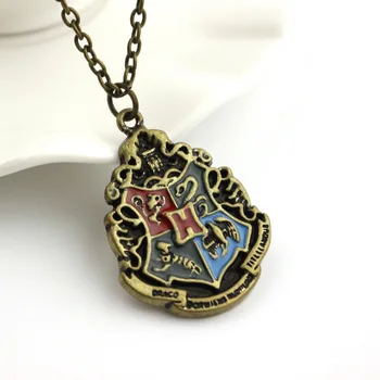 

2015 freeshipping Winslet village house crest necklace 20pcs/lot fashion necklace