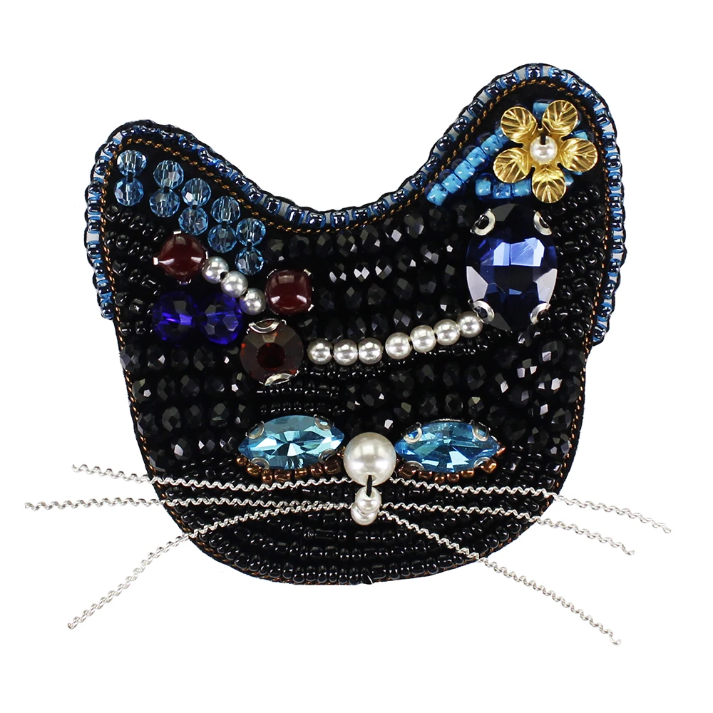 

5 шт., заколки для волос в виде кошек