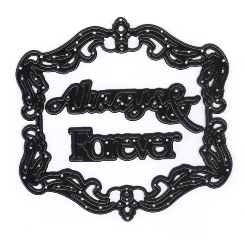 

YaMinSanNiO Magnolia Frame Metal Cutting Dies for Scrapbooking Card Making Album Embossing Crafts Stencil Background Dies