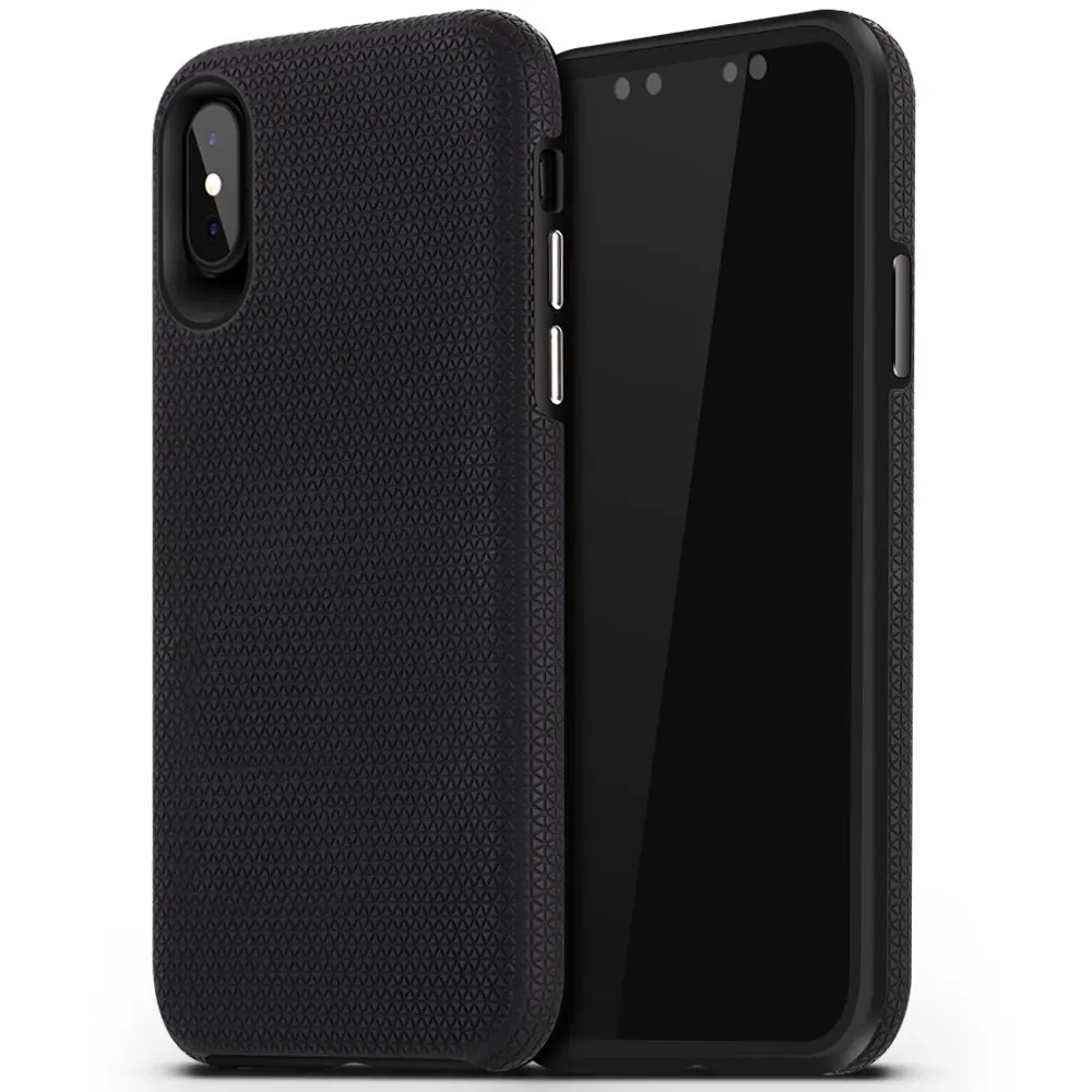 

ImpactStrong Dual Guard Protection Shock-Absorbing Scratch-Resistant Protective Cover for iPhone X/Xs