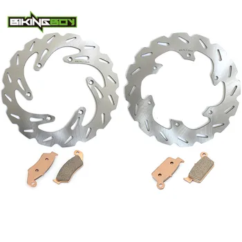 

BIKINGBOY RM 125 250 RMX 250 S 96 97 98 99 DRZ DR-Z 400 E S 00 01 02 03 04 05 06 07 08 Front Rear Brake Discs Rotors Disks Pads