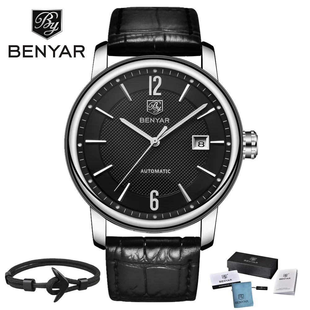 

2018 New BENYAR Mens Watches Top Brand Luxury Automatic Mechanical Watch Men Business Waterproof Sport Watches Relogio Masculino