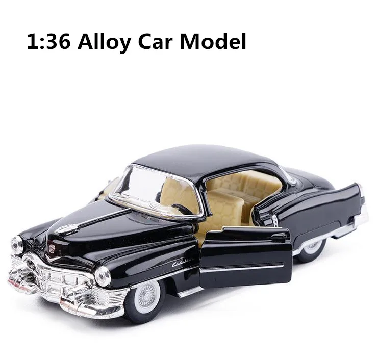 High simulation super car model 1: 36 alloy pull back Cadillac 62 classic 2 open the door toy vehicle free shipping |