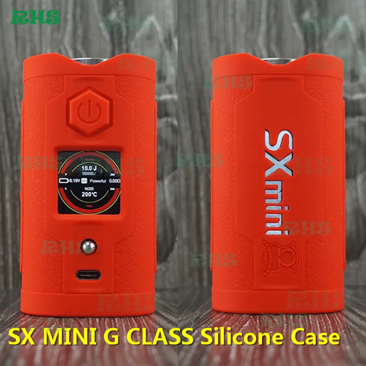 Силиконовый чехол для SX mini g класс мод с Yihi SX Mini g класс мод Vape защитный рукав кожный чехол 5 шт