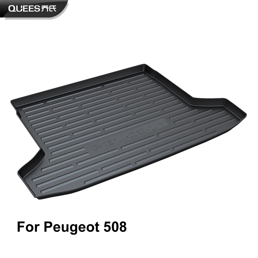 Индивидуальный Коврик для багажника QUEES подходит Peugeot 508 салонов первого