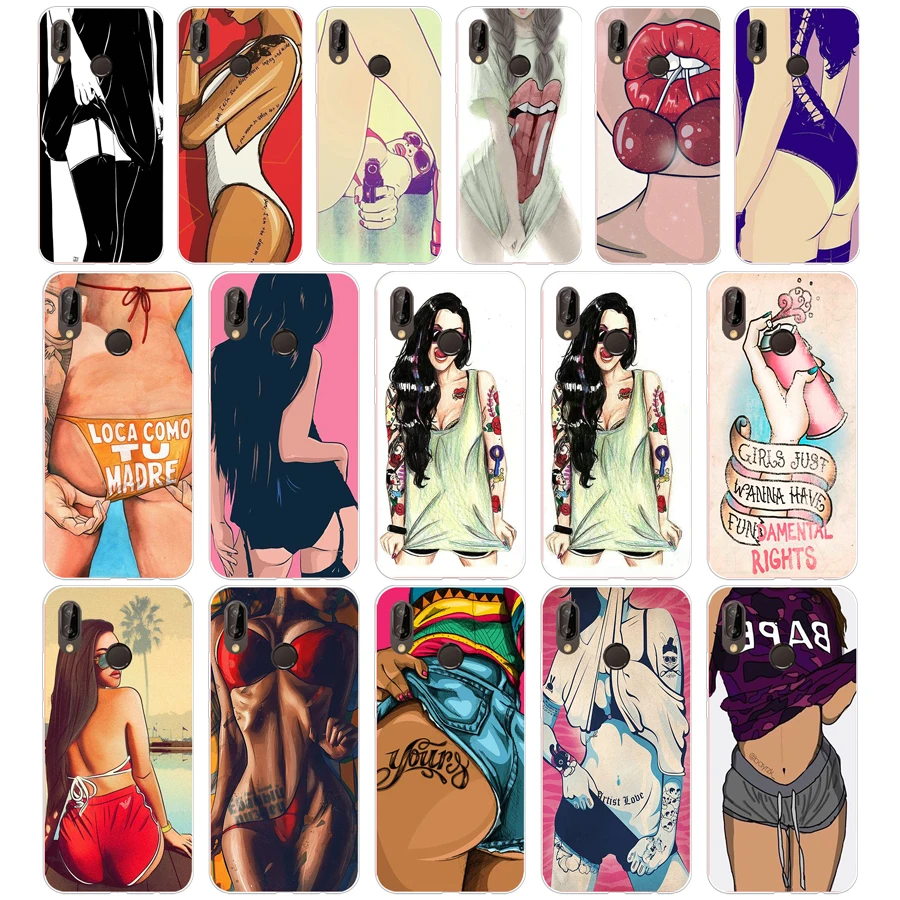 

181 Sexy Hot Girl Summer Twerk It Swag Verse Soft Silicone Tpu Cover Case for Honor 10 huawei p mate 10 20 lite y5 y6 prime 2018