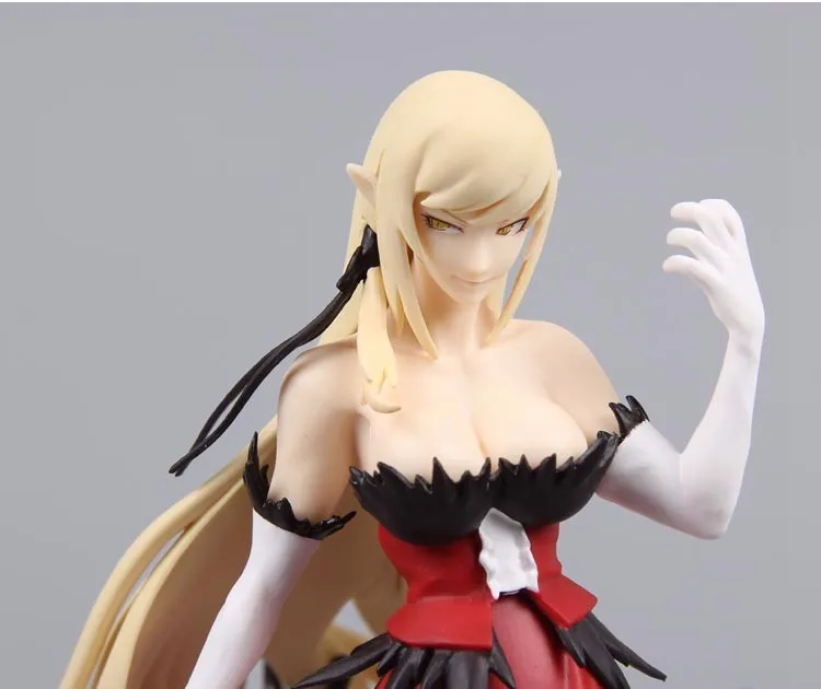 Oshino Shinobu фигурка Kissshot Kiss-Shot Banpresto Senjougahara Hitagi SQ 18 см ПВХ фигурка модель подарок