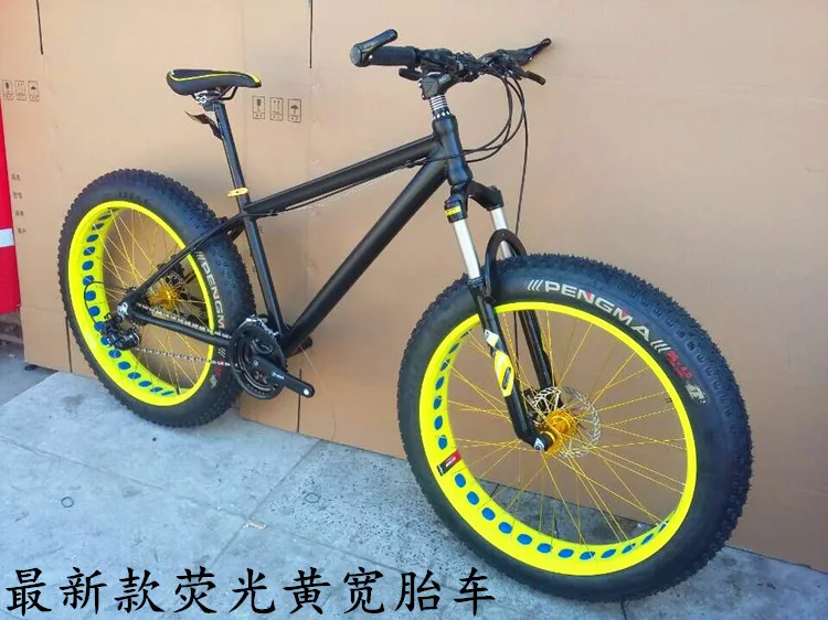 Top Kalosse 27 speed   DIY colors  26er  mountain bike  26*4.0 tires  M4000   Snow mountain bicycle   Beach  bike 4