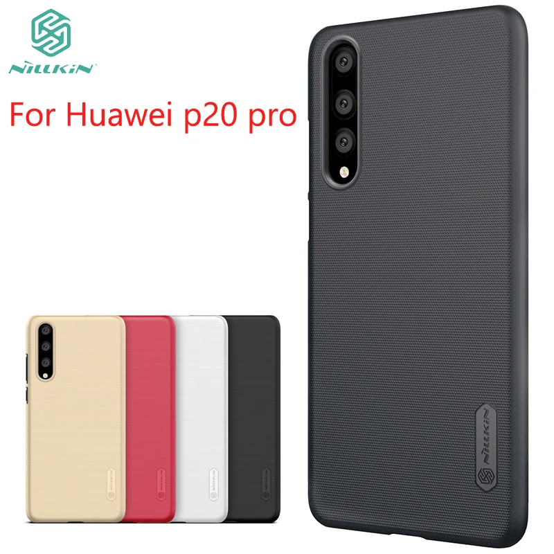 

NILLKIN For Huawei p20 pro Case Cover Pc Case For Huawei p20 pro Fitted Cases Super Frosted Shield Hard Case For Huawei p20 pro