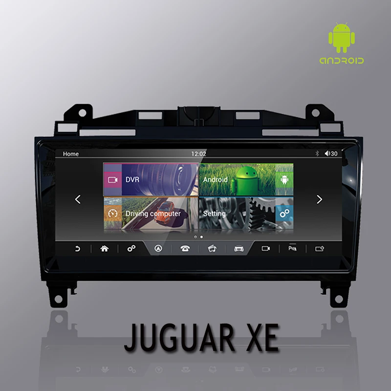 

NVTECH 10.25'' for Juguar XE XF XFL F-PACE Dashboard Multimedia Navi GPS Bluetooth Android7.1 2GB+32GB Player 2014-2017