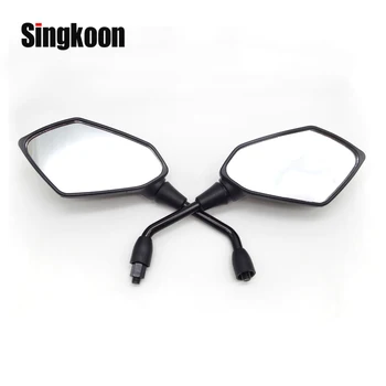 

Universal 10mm Motorcycle Mirror Rearview Scooter Accessories retroviseur moto FOR vtx1300 bajaj pulsar triumph tiger 1200 zx6r