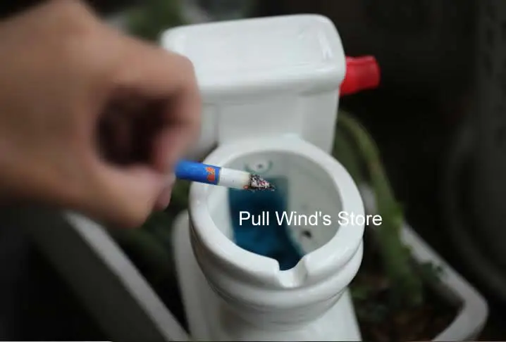 Téléchargement gratuit Images Cendrier De Toilette A Jet D Eau Personnalite Creative Cendrier En actualisé salutations