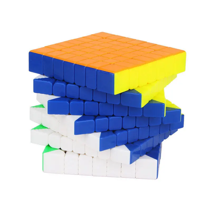 

YuXin Hays 7x7x7 Speed Magic Cube Twist Puzzle Intelligence Toy Multi-Color Safe ABS Ultra-Smooth Professional Stickerless