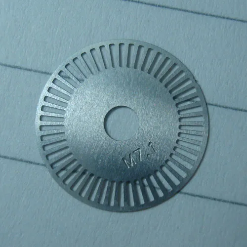 

Photoelectric Encoder, Meter Wheel, Photoelectric Speed Sensor, Robot Speed Measuring Disc M71 Coder Disk DIY Smart Car RC Toy