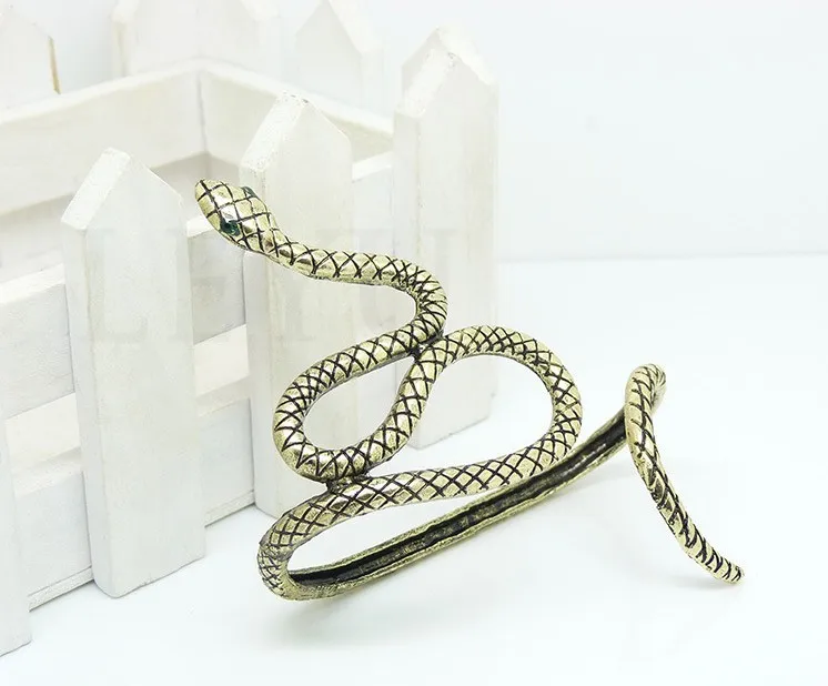 Персональный, чтобы сделать старый ретро браслет Змеиный браслет с украшениями в форме ладони прямо с фабрики Bijoux Femme змеиная цепочка - Окраска металла: Bronze