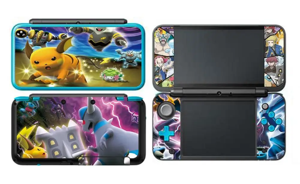 POKEM0N Виниловая наклейка для nintendo NEW 2DS XL LL skins наклейка s - Цвет: 306