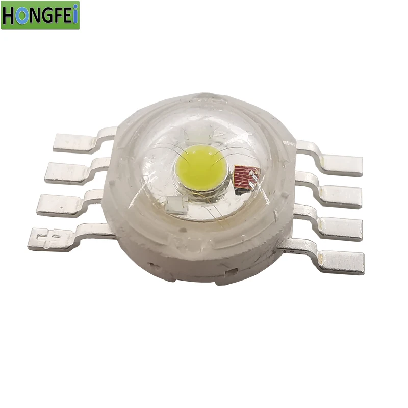 

10pcs/ 12W RGBW 4-in-1 LED lamp beads led par Light use