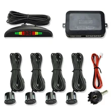 LED Parking Sensor Parktronic LED Monitor System Reverse Backup Car Parking Radar Monitor Detector System Display with 4 Sensors цена LED Parking Sensor Parktronic LED Monitor System Reverse Backup Car Parking Radar Monitor Detector System Display with 4 Sensors цены онлайн