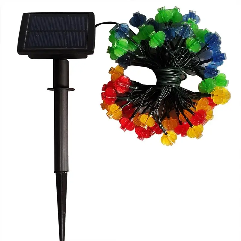 

Solar String Lights Outdoor Decorative Waterproof 50 Colorful LEDs Lantern Landscape Lamp for Patio Outside Party Yard Festival