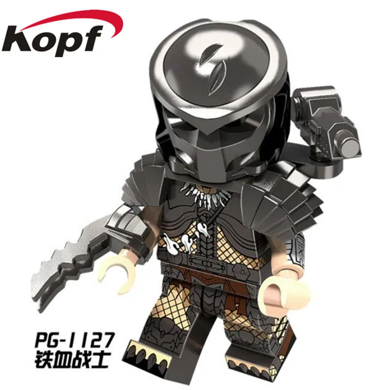 

PG1127 Super Heroes The Movie Series Predator Hatsune Miku Bricks Building Blocks Best Collection Christmas Toys For Children