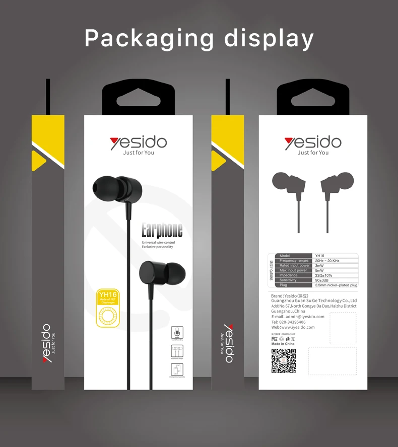 Heavy Bass Headphones 3.5mm Wired Earphone Earbuds (14)