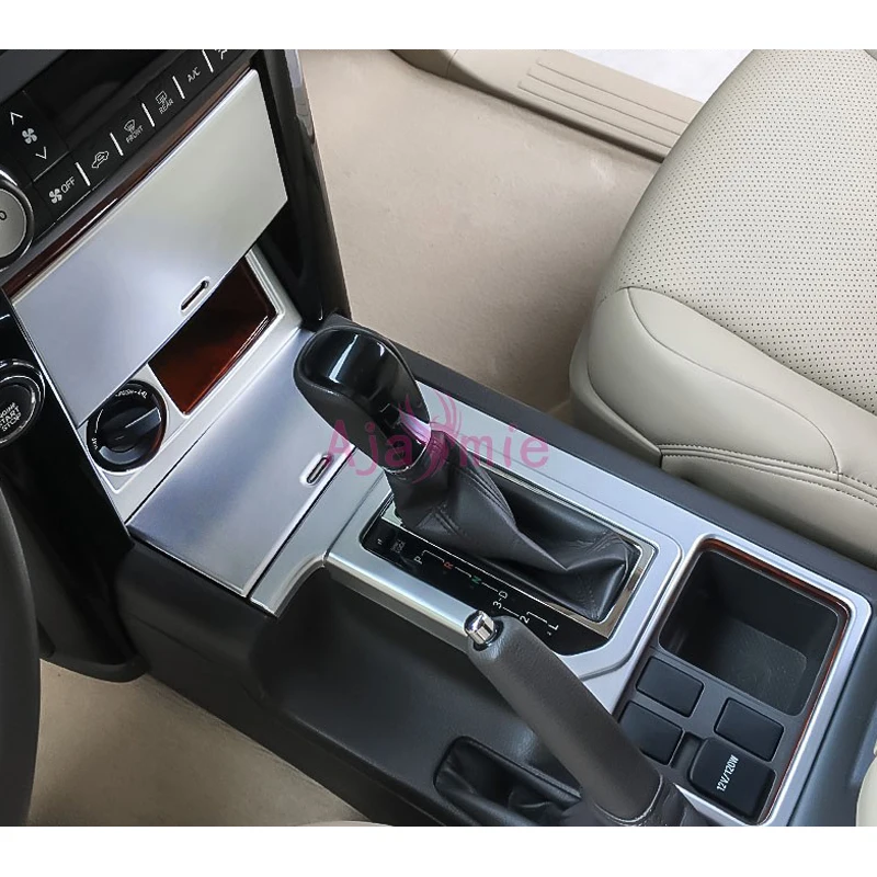 

For Toyota Land Cruiser 150 Prado LC150 FJ150 2010-2017 Front shook hands Cover Interior Gear Box Shift Trim Car Accessories