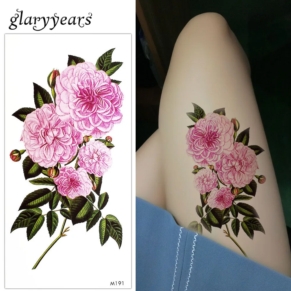 1 лист glaryyears временная татуировка для тела наклейка сделай сам женщин искусство