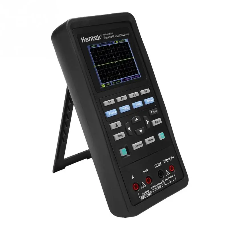 

Hantek2D72/2D42 Oscilloscope 3in1 Digital 2 Channels 40MHz 70MHz USB Oscilloscope+Waveform Generator+Multimeter