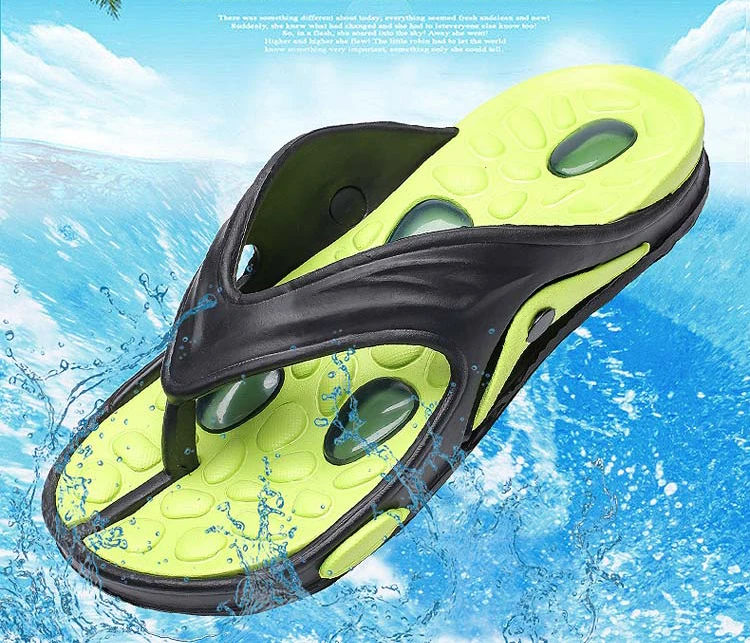 Summer Men Flip Flops Male Mixed Color Slippers Men Casual PVC EVA Shoes Summer Fashion Flats Comfortable Sandals Size 40~45