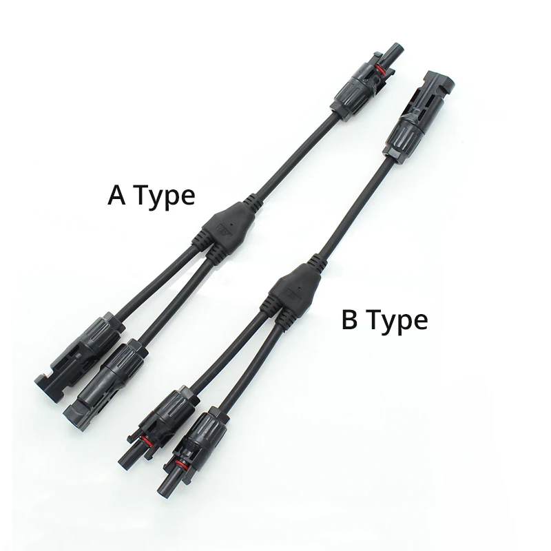 Permalink to 2 To 1 Hot Selling PV Y Branch Connector With 4mm2 Solar Cable For Solar Pv System Solar