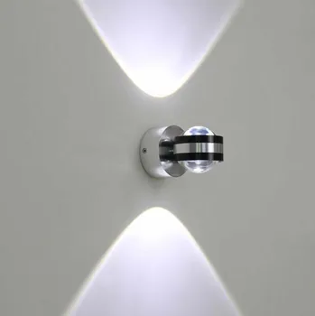 

Modern Minimalist Wall Lamps 6W AC85V-265V LED Wall Sconce Light Up/Down Living Room Bedroom Bedside Lamp Aisle Wall Lamp