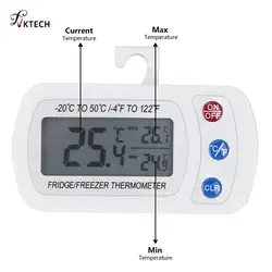 Беспроводной электронный ЖК-цифровой термометр Крытый Холодильник Морозильник Холодильник измеритель температуры с подвесным крюком