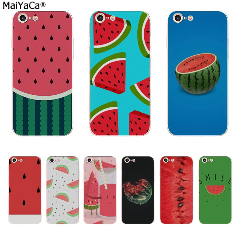 MaiYaCa Watermelon High Quality Classic High-end Phone Accessories Case for Apple iPhone 8 7 6 6S Plus X 5 5S SE 5C Cellphones MaiYaCa Watermelon High Quality Classic High-end Phone Accessories Case for Apple iPhone 8 7 6 6S Plus X 5 5S SE 5C Cellphones