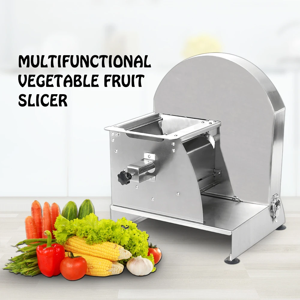  Vegetable Fruit Cutter Machine Multi-function Commercial Slicer Stainless Steel Blade Chipper Fruit - 32974302550