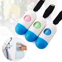 10 рулонов = 200 шт мешки для мусора, дорожные сумки для подгузников, детские подгузники, одноразовые мешки для мусора, детский медицинский набор с коробкой