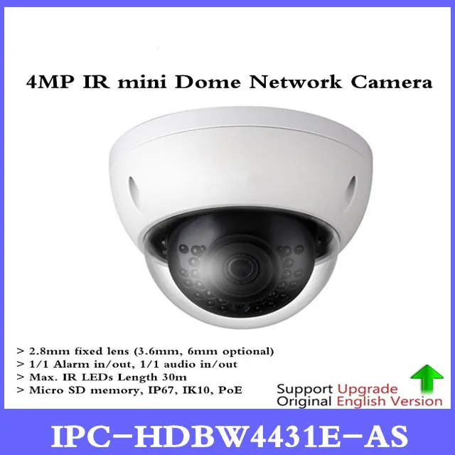 

DH Original English IPC-HDBW4431E-AS 4MP POE Network mini Dome Camera replace IPC-HDBW4421E-AS and IPC-HDBW4421E IR IP Camera