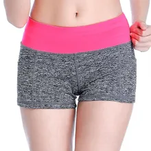 Высокое качество для женщин летние шорты для бега для женщины спортивные короткие фитнес шорты эластичность тренажерный зал спортивные