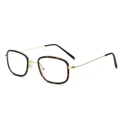 Модные оптические очки кадров дизайнер Бизнес Для мужчин Frame Full-Rim Оправы для очков Для женщин TR90 металлические оправы для очков JY51077