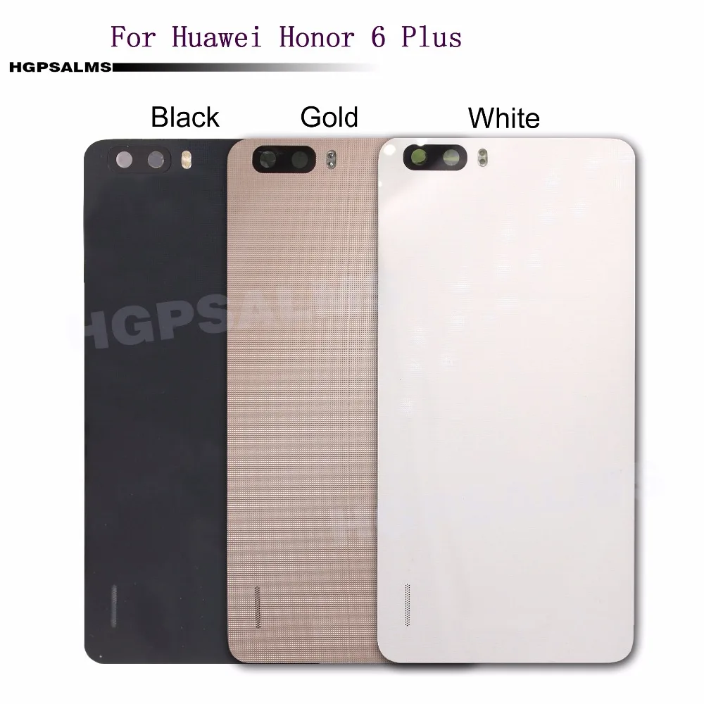 Для huawei Honor 6 Plus ЖК-держатель передняя рамка + задняя крышка батареи задний корпус