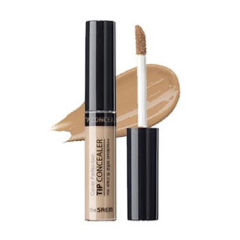 

THE SAEM Cover Perfection Tip Concealer (SPF28/PA++) Face Concealer Cream Liquid Concealer Base Primer Base Korean Cosmetics